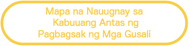 Mapa na Nauugnay sa Kabuuang Antas ng Pagbagsak ng Mga Gusali