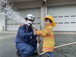 放水体験