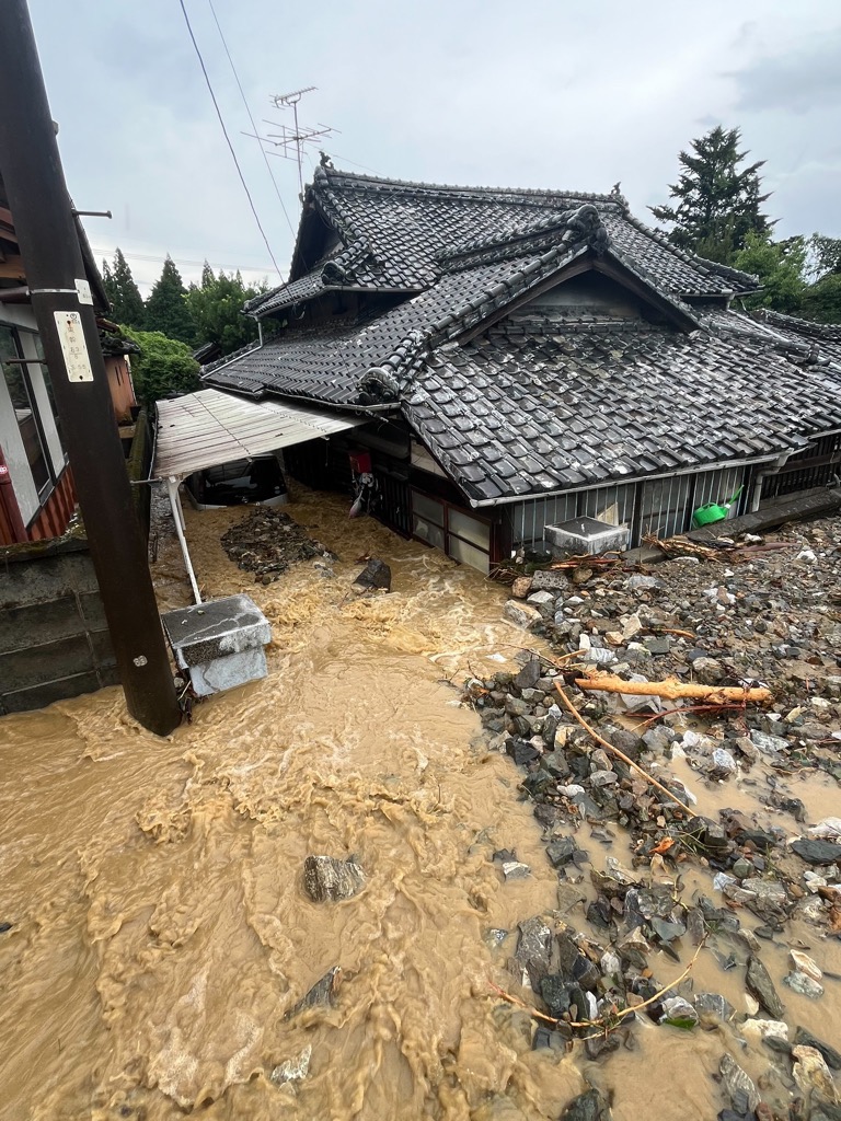 令和7年8月豪雨災害の画像
