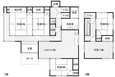 バンクNO.221　間取り