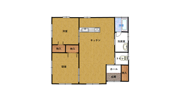 空き家バンク No.234 間取り