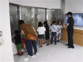 夏休みこども教室（施設の自由見学）2