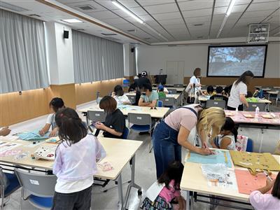 エコバッグペイント体験2