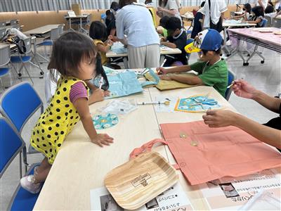 エコバッグペイント体験6