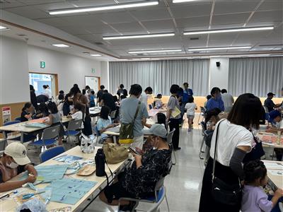 エコバッグペイント体験7