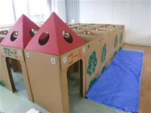 段ボール迷路１