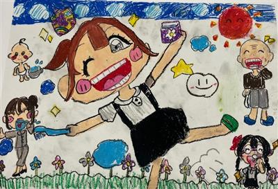 郡築小学校  三年　武原　凛子