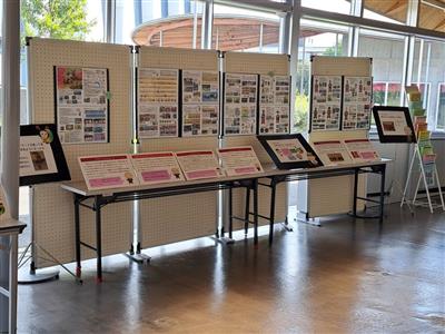 エントランス展示妙見祭1