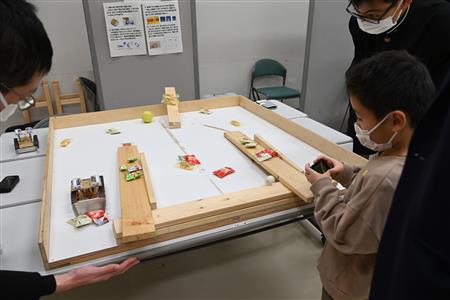 学生たちが作ったロボット