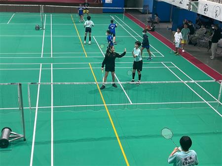楽しむ選手たち