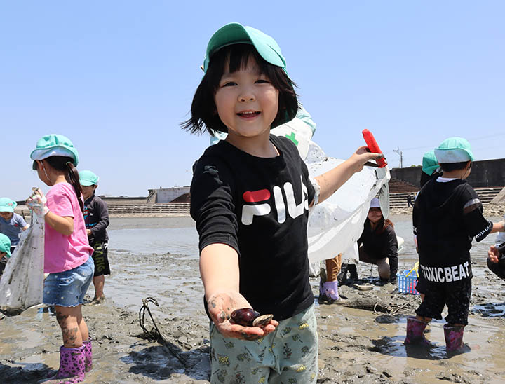 鏡町潮干狩り1