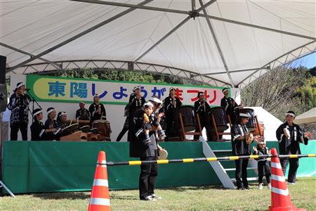 ▲東陽石匠太鼓