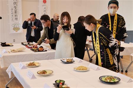 ▲試食会の様子