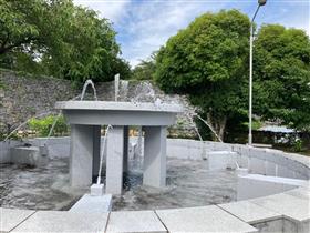 八代城跡公園噴水