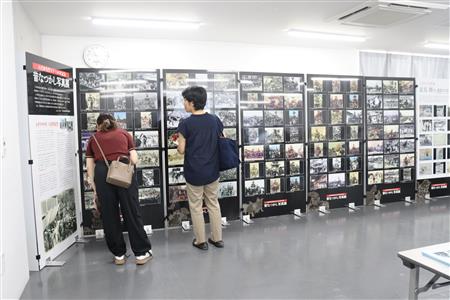 ▲妙見祭昔なつかし写真展