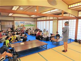 閉会式の写真