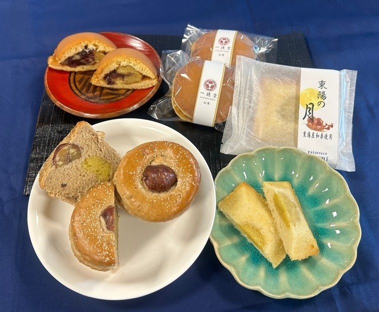 【新商品】東陽町産の栗を使用した３つのスイーツの画像