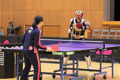 ▲卓球ヒーロー グレイザーマン