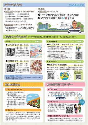 やつしろSDGsの日チラシp2