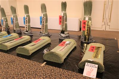入賞作品の展示