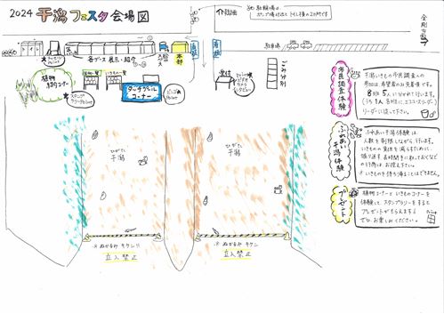 干潟フェス配置図