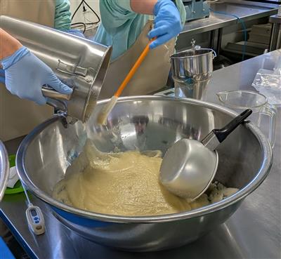 ペーストの加工