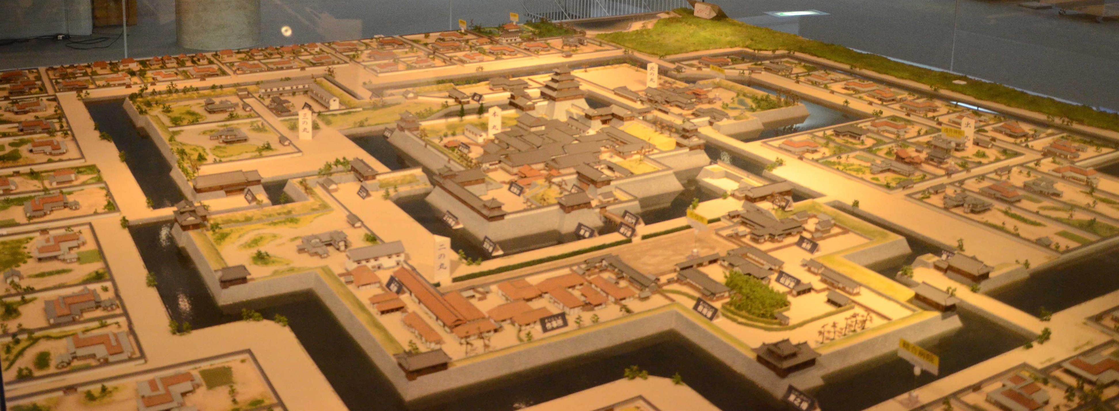 八代城城郭模型