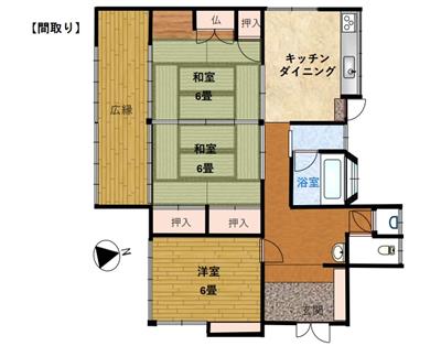 空き家バンクNO.218間取り