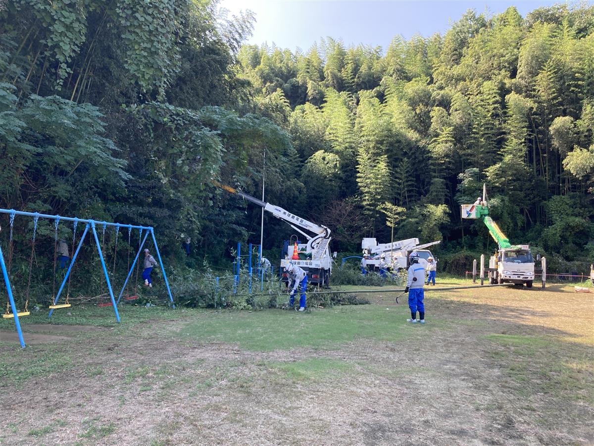 作業の様子の画像