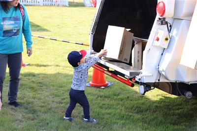 パッカー車お仕事体験
