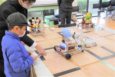 あめ釣りロボット