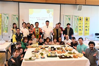 フェア商品お披露目会の様子