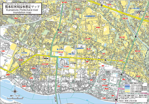 校区版防災マップ_浸水想定