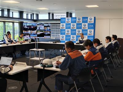 各支所長により被害状況の報告