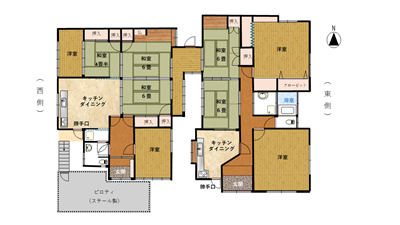 空き家バンク No.235 間取り
