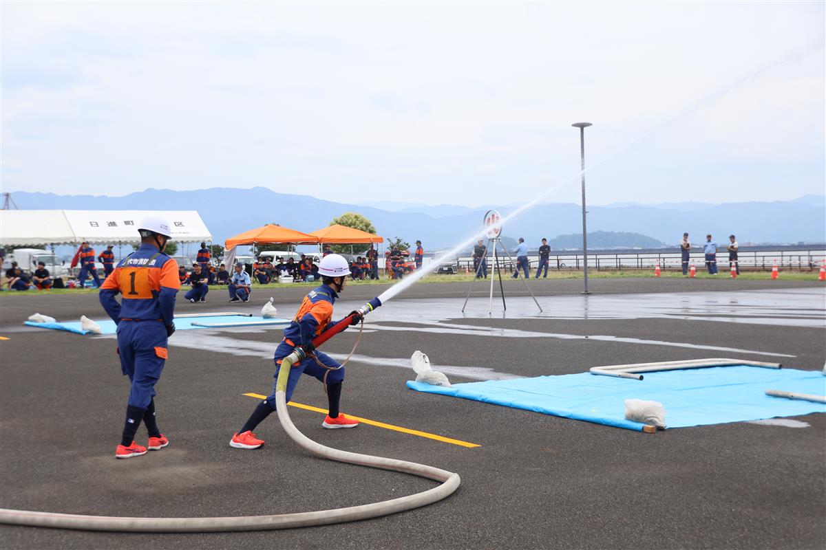 小型ポンプ操法の部の画像