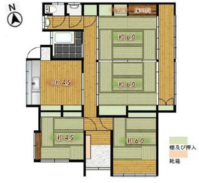 空き家バンク No.232 間取り図
