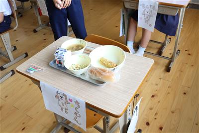 当日の献立