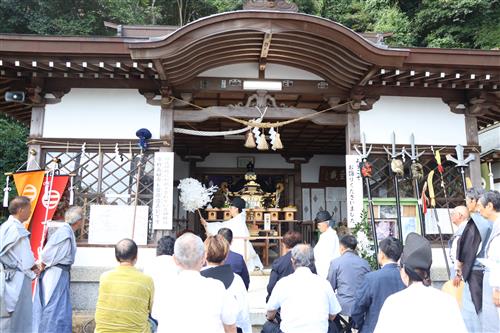 神事の様子