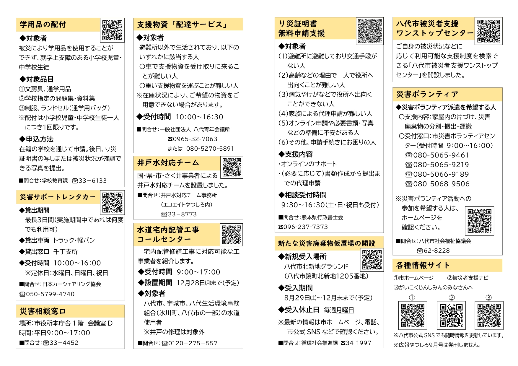広報やつしろ災害臨時号vol.3-2