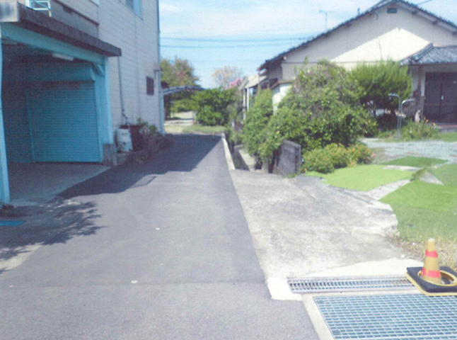 日奈久塩北町排水路改修事業(着工前)