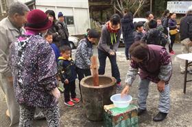 餅つき大会