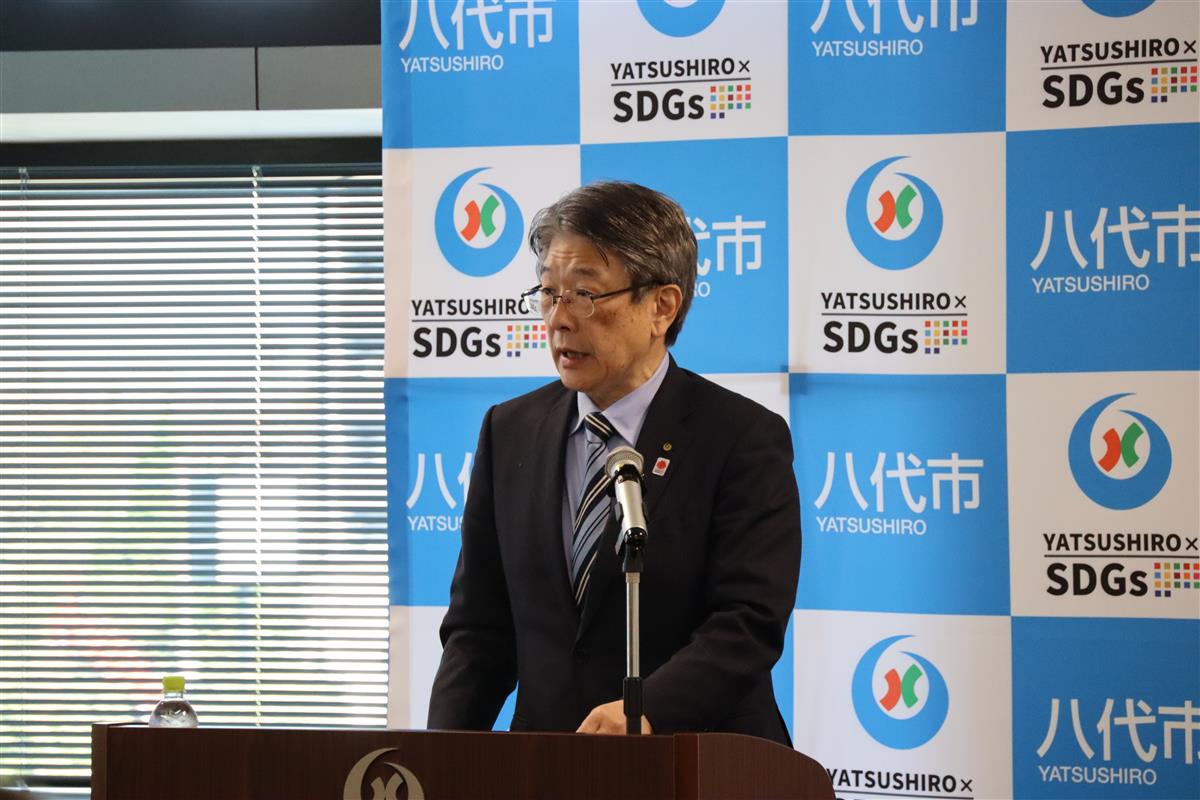 3月定例記者会見　福島副市長の画像