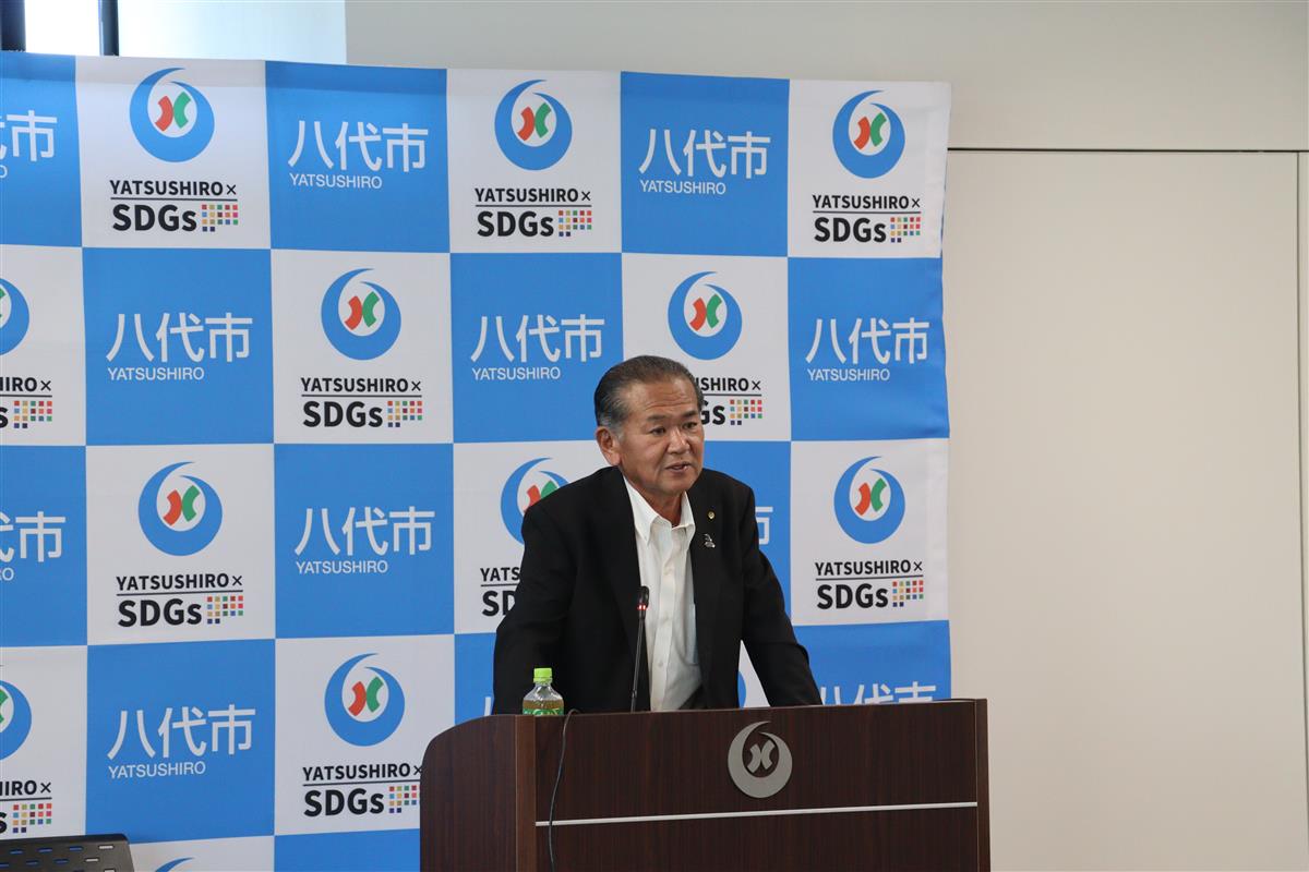 8・9月定例記者会見　中村市長の画像