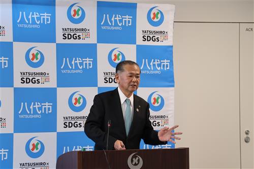 12月定例記者会見　中村市長