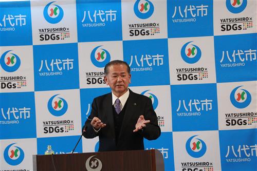 2月定例記者会見　中村市長