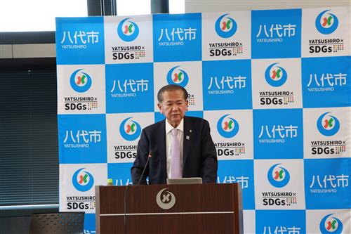 3月定例記者会見　中村市長