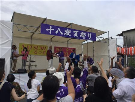 鏡町十八夜「ふるさと夏祭り」1