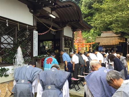 日奈久温泉神社丑の湯祭り