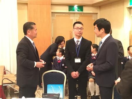 北海市ジュニア教育文化交流団歓迎レセプション1